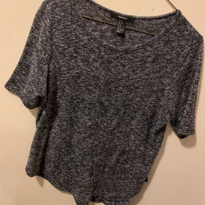 Forever 21 black/grey knit T-shirt